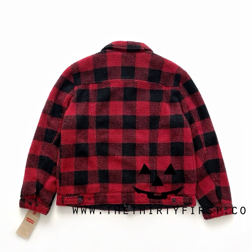 NWT Levi’s Deep Pile Fleece Trucker Jacket - Picture 6 of 6